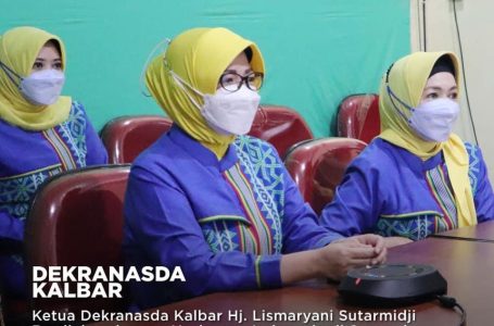 Ketua Dekranasda Kalibar berdialog dengan usahawan Indonesia yang berada di Sarawak
