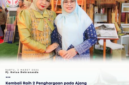 Sabet 2 Penghargaan di Inacraft 2024, Windy Apresiasi Perajin Kalbar