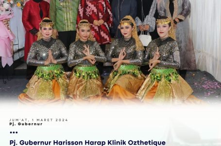 Pj. Gubernur Harisson Harap Klinik Ozthetique Medika Indonesia Jadi Ikon Estetika di Kalbar