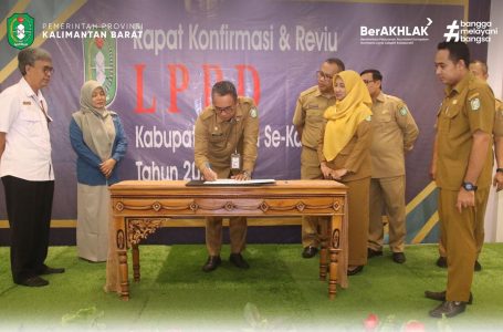 Alfian Pimpin Rapat Konfirmasi dan reviu LPPD Kabupaten/Kota se-Kalbar