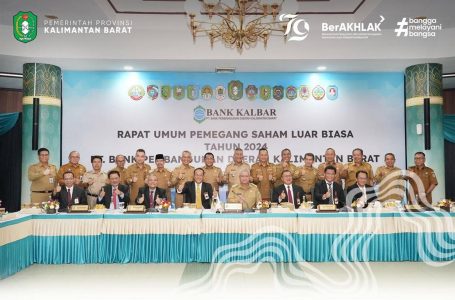 Pj. Gubernur Harisson Pimpin RUPS-LB BPD Kalbar Tahun 2024